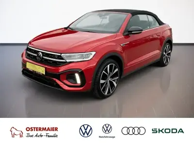 Gebraucht VW T-Roc Cabriolet R-line 150 PS (110 kW) 2023 Kings red Cabrio