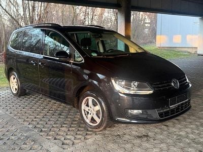 Gebraucht VW Sharan Comfortline 150 PS (110 kW) 2015 Schwarz Van / Kleinbus