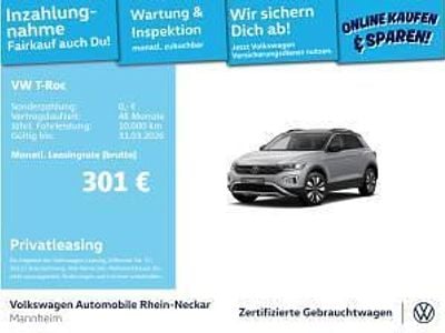 Gebraucht VW T-Roc Goal 150 PS (110 kW) 2025 Silber (pyritsilber metallic) SUV