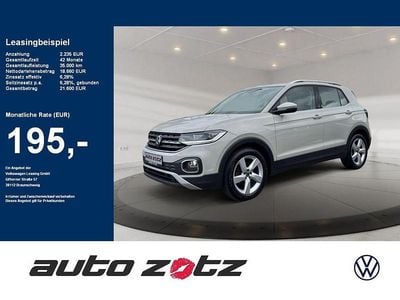 Usata VW T-Cross Style 110 CV (80 kW) 2022 Grigio SUV