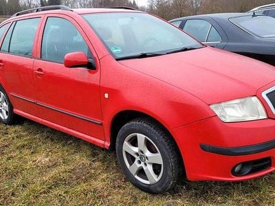 Gebraucht Skoda Fabia 75 PS (55 kW) 2007 Rot Kombi