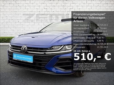 Usata VW Arteon R 320 CV (235 kW) 2023 Blu Station wagon