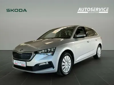 Gebraucht Skoda Scala Cool Plus 95 PS (69 kW) 2022 Brilliantsilber metallic Kleinwagen