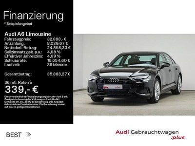 Gebraucht Audi A6 Design 299 PS (219 kW) 2021 Mythosschwarz metallic Limousine
