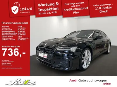 Gebraucht Audi A6 S-Line 204 PS (150 kW) 2024 Schwarz Limousine