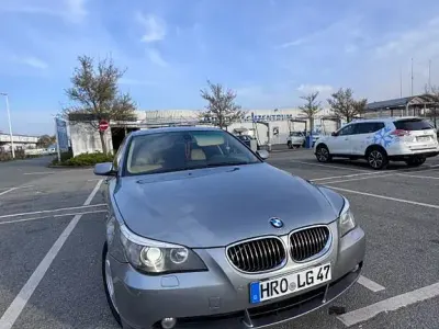Brugt BMW 523 177 HK (130 kW) 2006 Sølv Sedan