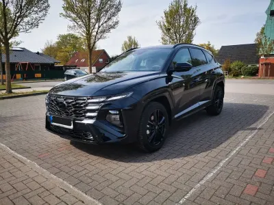 Brugt Hyundai Tucson N Line 252 HK (185 kW) 2025 Sort SUV