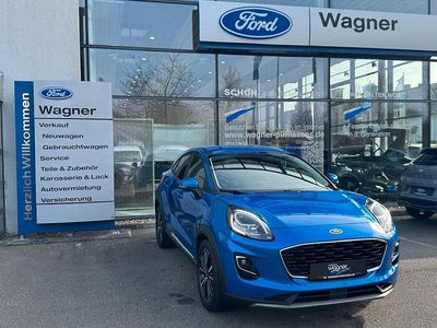 Gebraucht Ford Puma Titanium 125 PS (91 kW) 2020 Blau SUV