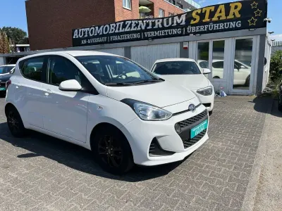 Gebraucht Hyundai i10 Trend 67 PS (49 kW) 2018 Weiß Kleinwagen