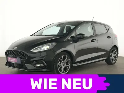 Gebraucht Ford Fiesta ST-Line 101 PS (74 kW) 2021 Obsidian schwarz Kleinwagen