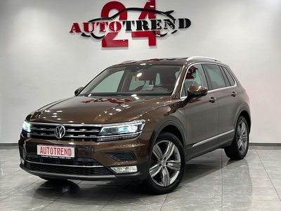 Braun Gebraucht 2017 VW Tiguan Highline SUV | 21.900 € (Superpreis)