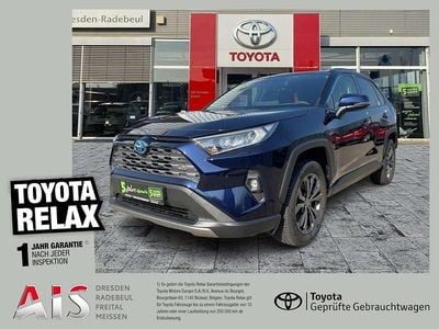 Gebraucht Toyota RAV4 Hybrid Team 218 PS (160 kW) 2024 Dark blue metallic SUV