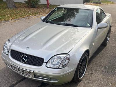 Gebraucht Mercedes SLK200 136 PS (100 kW) 1998 Silber Cabrio