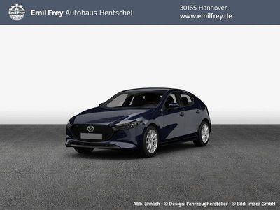 Neu Mazda 3 Takumi-Line 186 PS (136 kW) 2025 Blau Limousine