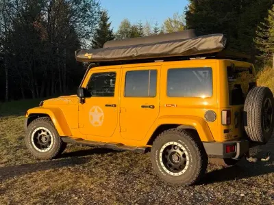 Gebraucht Jeep Wrangler Unlimited 200 PS (147 kW) 2015 Gelb SUV