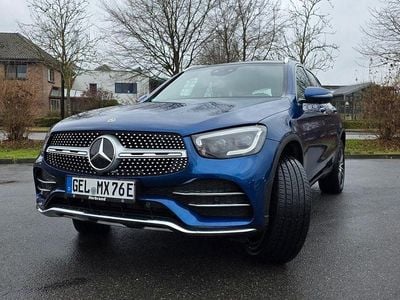 Blau Gebraucht 2020 Mercedes GLC300e AMG SUV | 34.700 € (Guter Preis)