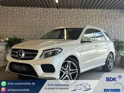 Używany Mercedes GLE350 AMG line 258 KM (189 kW) 2016 Biały SUV