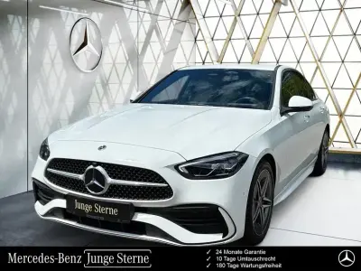 Gebraucht Mercedes C180 AMG 170 PS (125 kW) 2025 Polarweiß Limousine