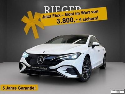 Gebraucht Mercedes EQE300 Premium 180 kW (245 PS) 2024 Unilack polarweiß Limousine