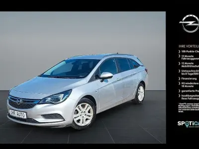 Gebraucht Opel Astra Edition 110 PS (80 kW) 2018 Silber Kombi