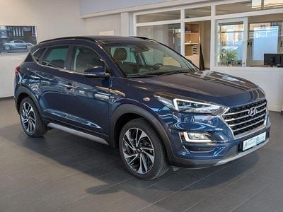 Gebraucht Hyundai Tucson Premium 136 PS (100 kW) 2020 Blau SUV