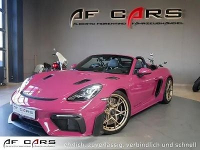 Second-hand Porsche Boxster Spyder Chrono 500 CP (367 kW) 2025 Roșu Cabrio