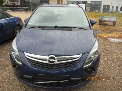 Gebraucht Opel Zafira Tourer Edition 140 PS (102 kW) 2014 Blau Van / Kleinbus