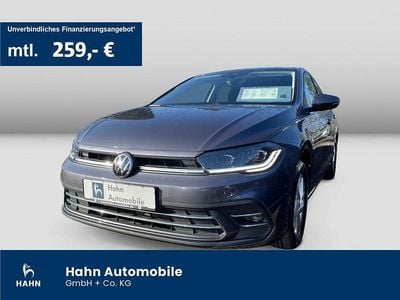 Gebraucht VW Polo Style 95 PS (69 kW) 2023 Rauchgrau metallic Kleinwagen