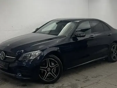Brugt Mercedes C300 AMG 245 HK (180 kW) 2021 Blå Sedan