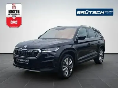 Gebraucht Skoda Kodiaq Style 150 PS (110 kW) 2023 Schwarzmagic perleffekt metallic SUV