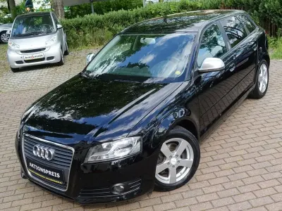 Gebraucht Audi A3 Ambition 125 PS (91 kW) 2009 Schwarz Kleinwagen