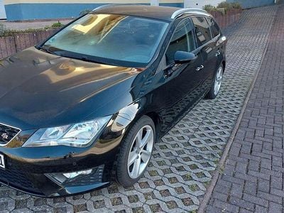 Usata Seat Leon ST FR 150 CV (110 kW) 2016 Nero Station wagon