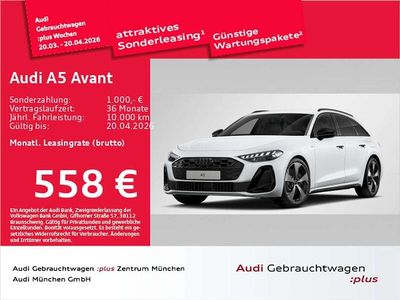 Gebraucht Audi A5 S-Line 299 PS (219 kW) 2025 Gletscherweiß metallic Kombi
