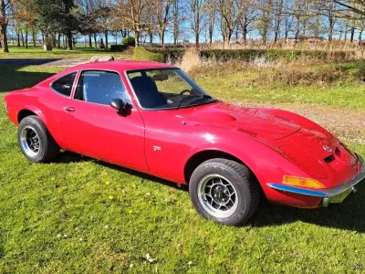 Gebraucht Opel GT 110 PS (80 kW) 1973 Rot Coupé