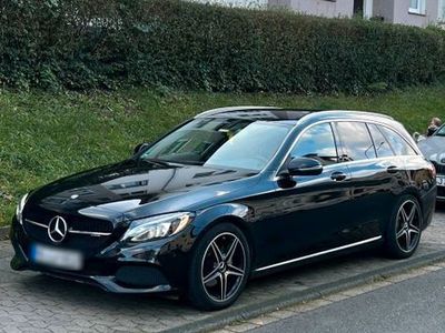 gebraucht Mercedes C220 C 220T BlueTec / d AMG Optik Diffusor felgen