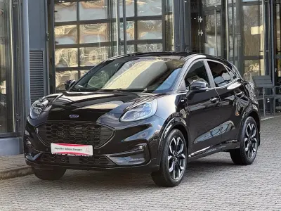 Gebraucht Ford Puma ST-Line X 125 PS (91 kW) 2021 Schwarz SUV