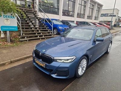 Usata BMW 530 M Sport 286 CV (210 kW) 2022 Blu Station wagon