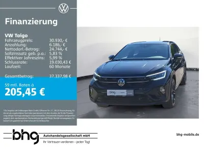 Brugt VW Taigo R-line 150 HK (110 kW) 2025 Sort SUV