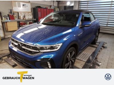 Gebraucht VW T-Roc Cabriolet R-line 150 PS (110 kW) 2024 Blau Cabrio