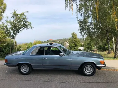 Używany Mercedes SLC450 241 KM (177 kW) 1979 Niebieski Coupe