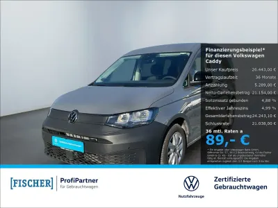 Gebraucht VW Caddy Basis 102 PS (75 kW) 2025 Pure grey (grau) Van / Kleinbus