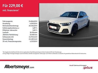 Cortinaweiß Gebraucht 2025 Audi A1 Sportback Advanced Plus Kleinwagen | 24.866 € (Fairer Preis)