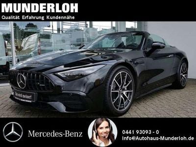 Gebraucht Mercedes SL43 AMG Premium Plus 381 PS (280 kW) 2023 Obsidianschwarz metallic Cabrio