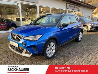 Blau metallic/schwarz Gebraucht 2023 Seat Arona Xperience SUV | 19.990 € (Fairer Preis)