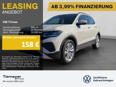 Gebraucht VW T-Cross Life 95 PS (69 kW) 2025 Grau SUV