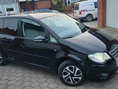 Gebraucht VW Touran R-line Edition 140 PS (102 kW) 2010 Schwarz Van / Kleinbus