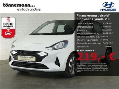 Usata Hyundai i10 Trend 79 CV (58 kW) 2025 Bianco Utilitaria