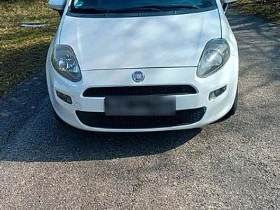 Gebraucht Fiat Punto Evo 69 PS (50 kW) 2012 Weiß Kleinwagen