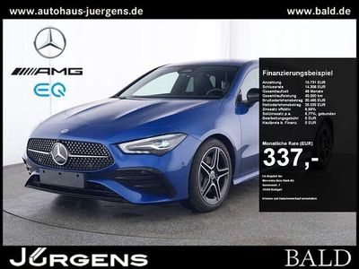 Metalliclack spektralblau Gebraucht 2024 Mercedes CLA200 Shooting Brake AMG Kombi | 34.690 € (Fairer Preis)