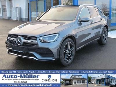 Gebraucht Mercedes GLC300 AMG line 245 PS (180 kW) 2020 Selenitgrau  metalliclack SUV
